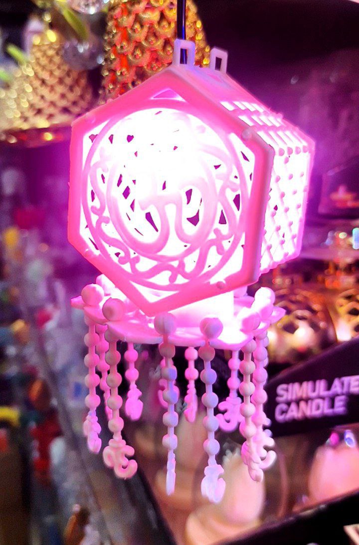 New Fancy OM LED light laltern in Multicolor