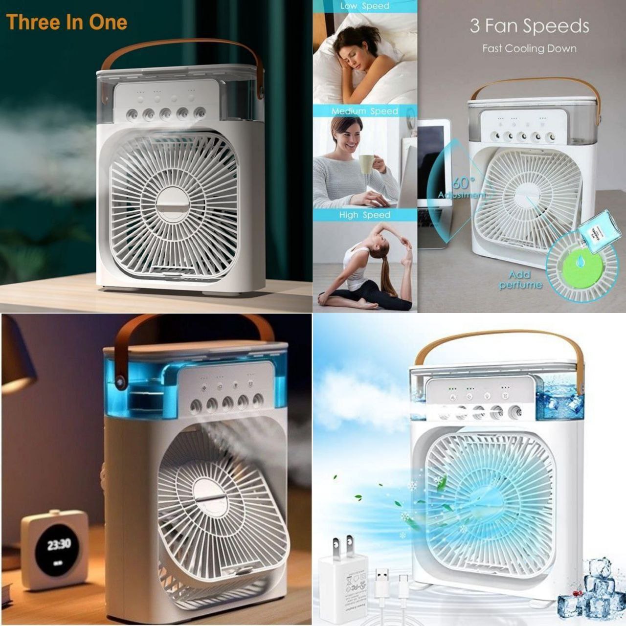 Big Size 3 in 1 Mist fan